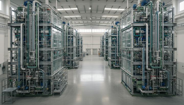 Германия запускает производство оборудования для зеленого водорода