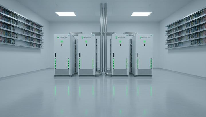 PowerCell протестирует водородные энергосистемы в дата-центрах США