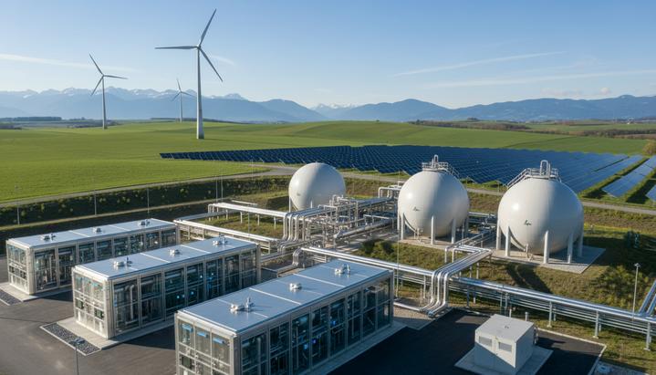 OMV построит в Австрии один из крупнейших заводов зеленого водорода