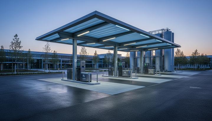 В Германии построят крупную водородную станцию для общественного транспорта