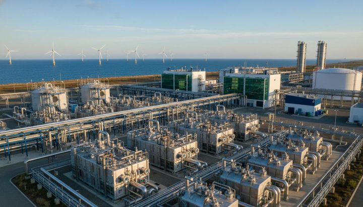 Крупный завод зеленого водорода мощностью 320 МВт построят в Германии