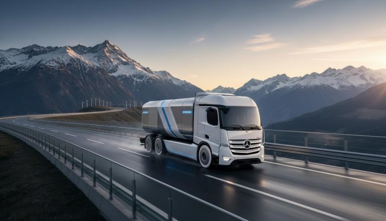 Daimler Truck представил водородный грузовик с запасом хода более 1000 км