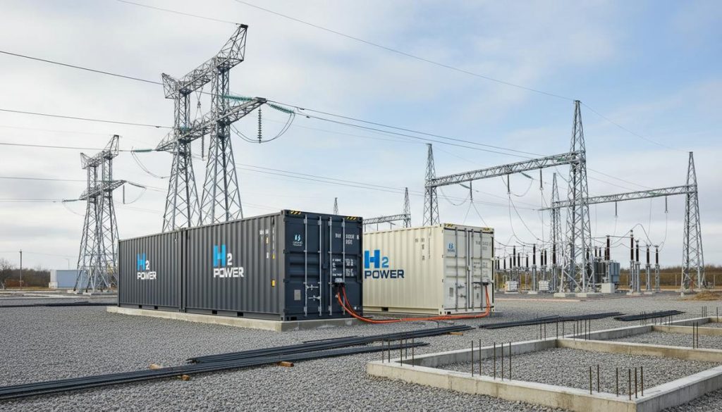 Водородный генератор заменил дизель на стройплощадке в Великобритании