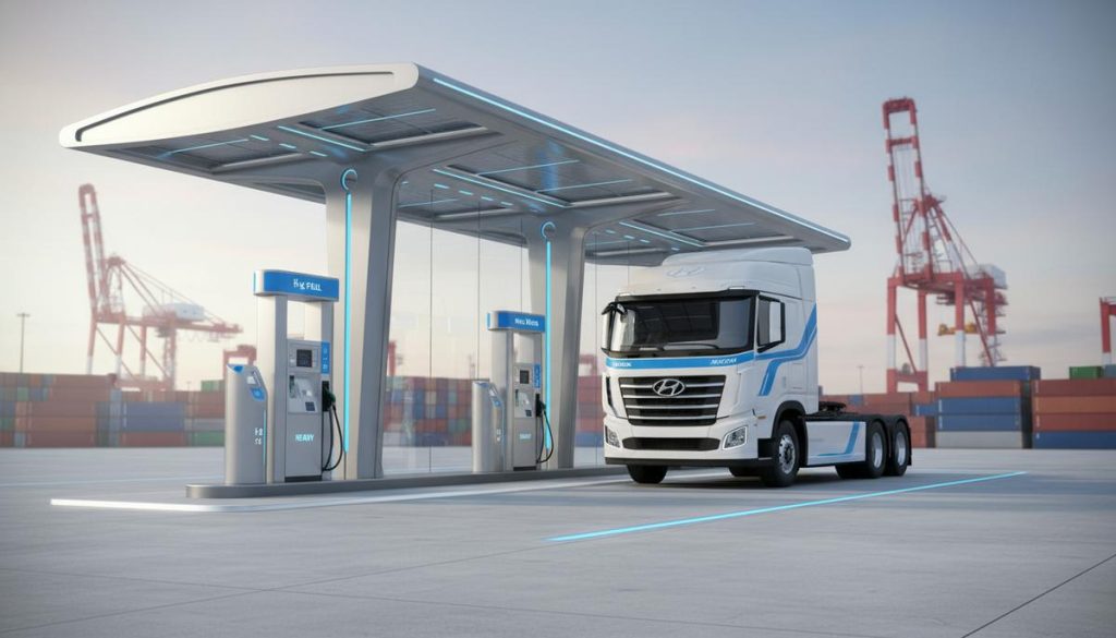 Hyundai начинает продажи водородных грузовиков в Нью-Йорке и Нью-Джерси