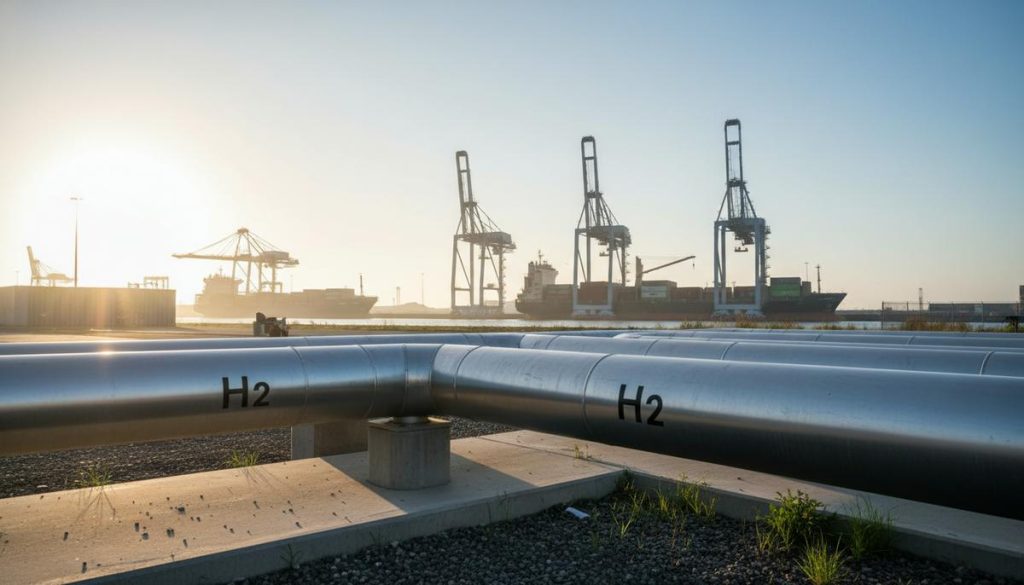 В Роттердаме запустили ключевой участок европейской водородной сети