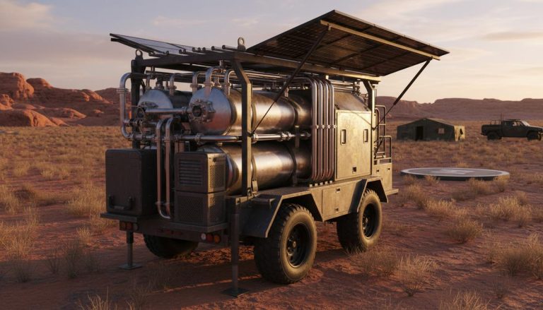 США разрабатывают мобильные водородные генераторы для военных нужд