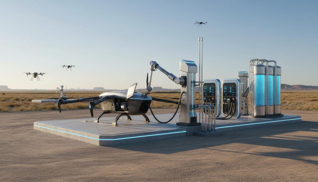 В США создают инфраструктуру для заправки водородных беспилотников