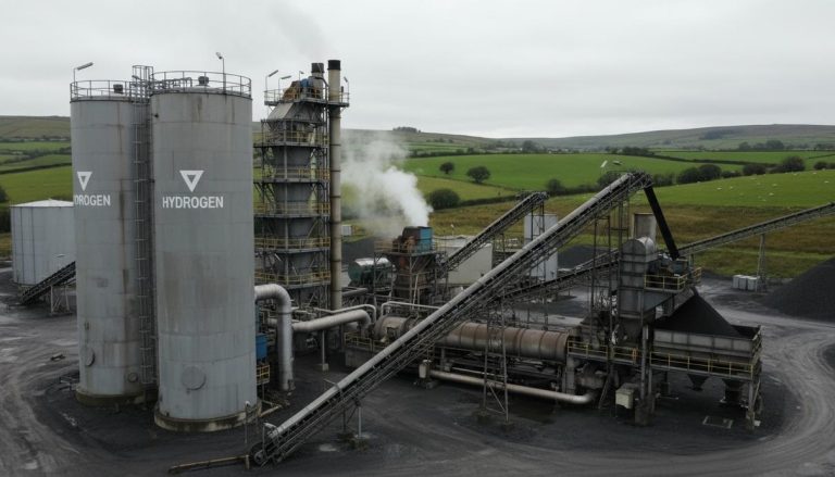 Heidelberg Materials впервые применила водород для производства асфальта