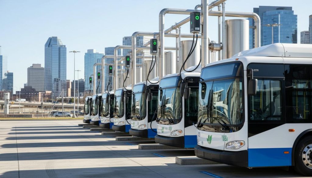 Ballard поставит топливные элементы для 500 водородных автобусов New Flyer