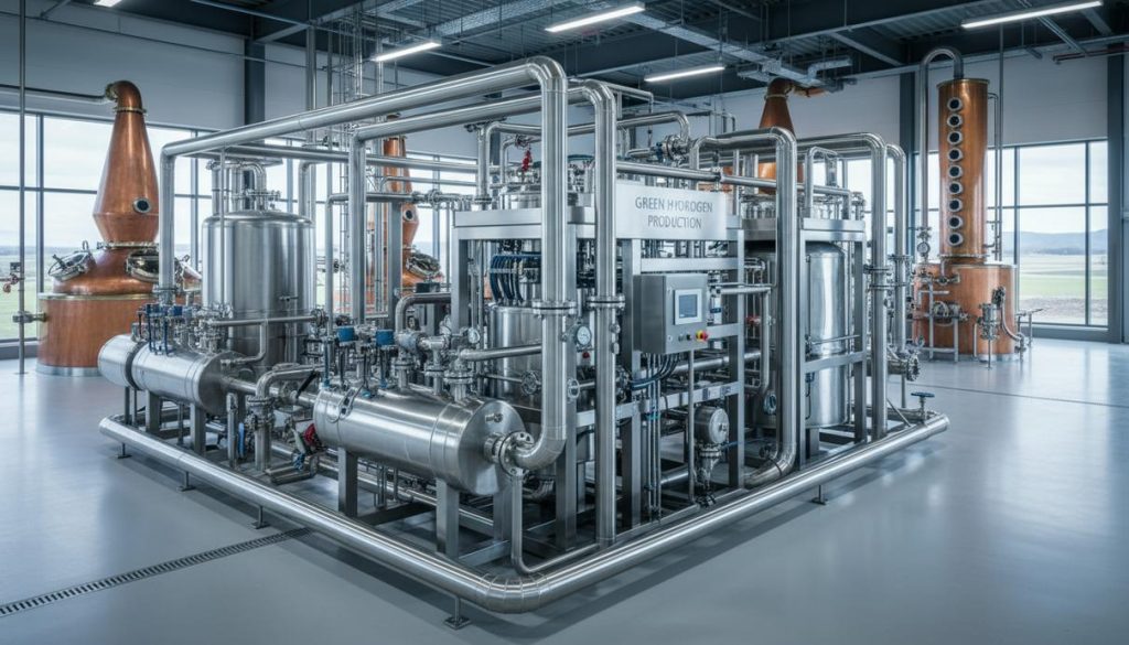 В Великобритании завершены испытания технологии дистилляции виски на водороде