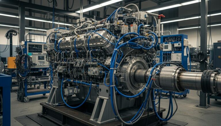 MAHLE Powertrain адаптировала 13-литровый двигатель для работы на водороде