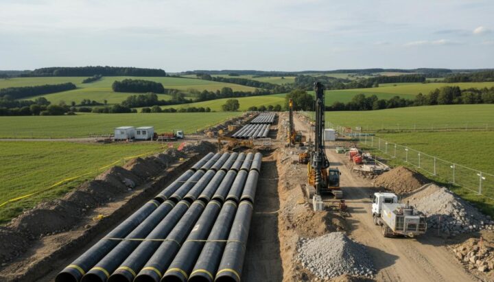 В Германии начали подготовку к строительству водородного трубопровода HYBOR