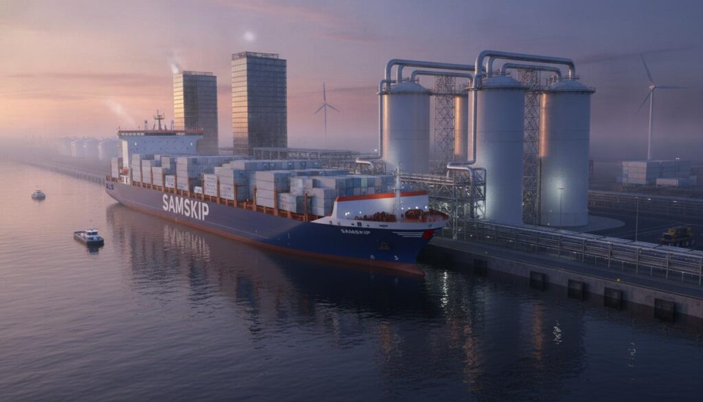 Samskip подключит свои водородные суда к европейской инициативе HyShip