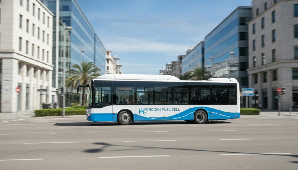 Bosch вывел водородный автобус на пассажирские линии Мадрида