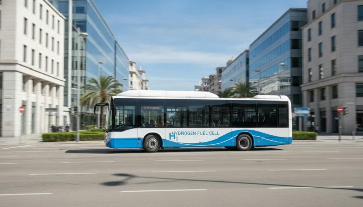 Bosch вывел водородный автобус на пассажирские линии Мадрида