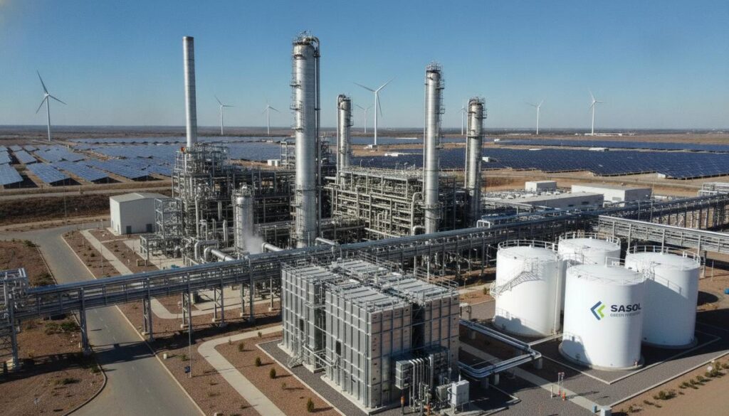 Sasol и Envision Energy оценят проект зелёного водорода в ЮАР