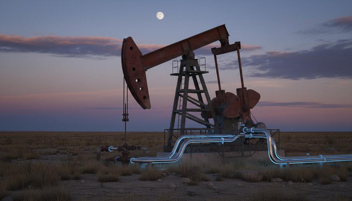 Технология Eclipse Energy позволит получать водород из скважин по $0,56/кг Старая нефтяная качалка на истощенном месторождении, переоборудованная для производства водорода.