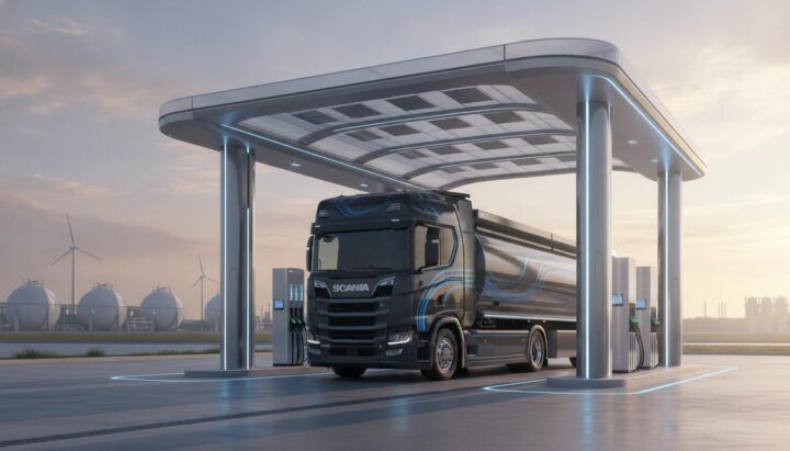 Toyota поставит Scania топливные элементы для 40 водородных грузовиков