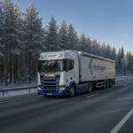 В Финляндии запустят первый тяжелый водородный автопоезд Scania